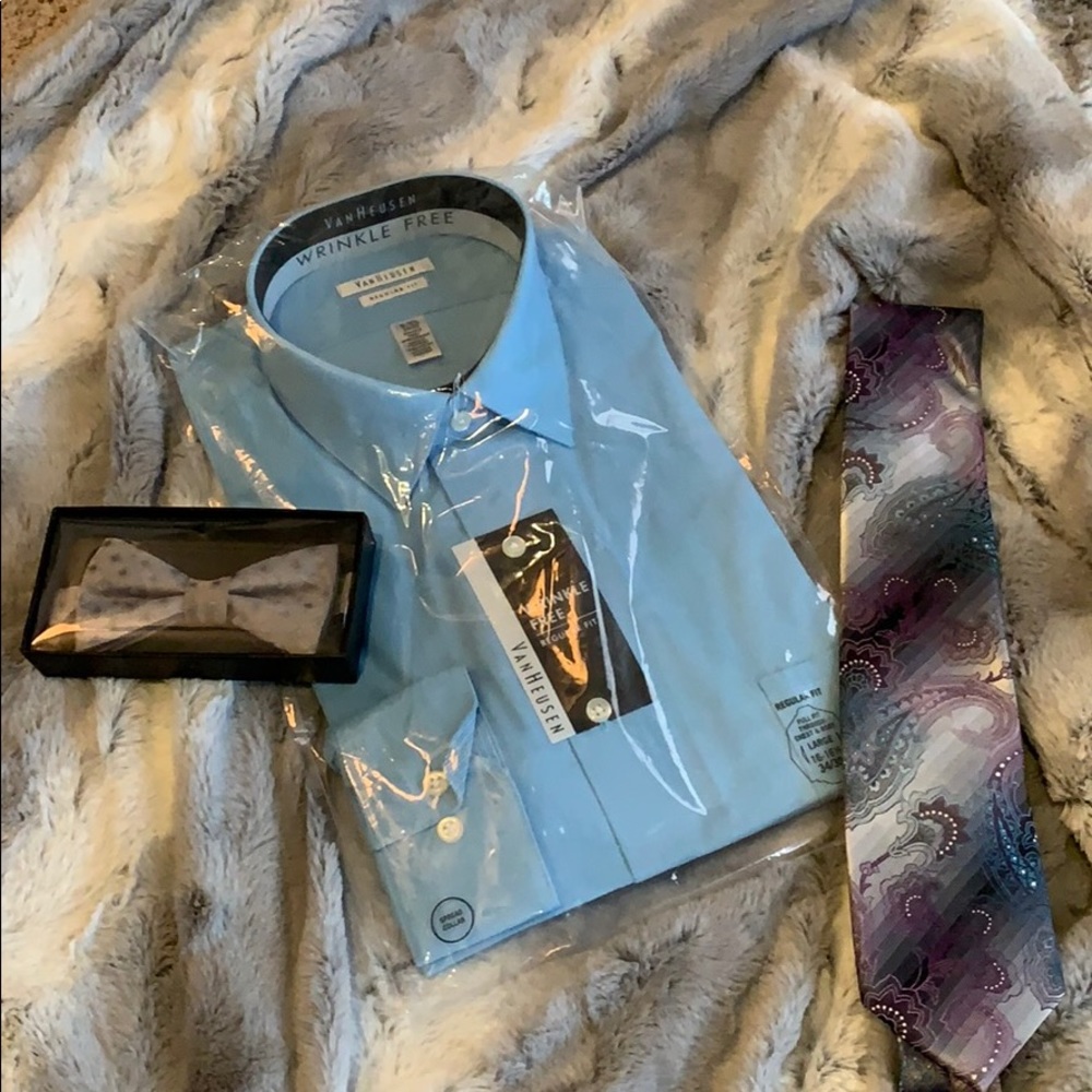 NWT. 👔 Van Heusen dress shirt - Picture 2 of 4